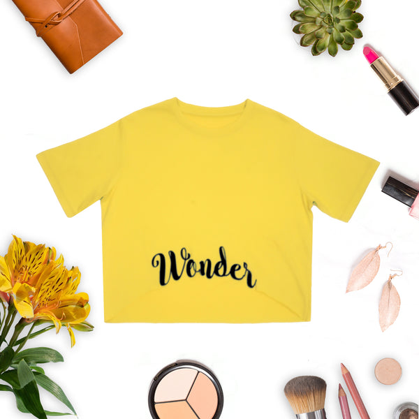 Yellow shade Wonder Print T-Shirt
