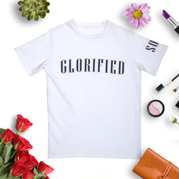 Glorified Graphic Tee in White