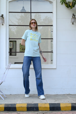 Cool &amp; Stylish Light Blue Bella Tee