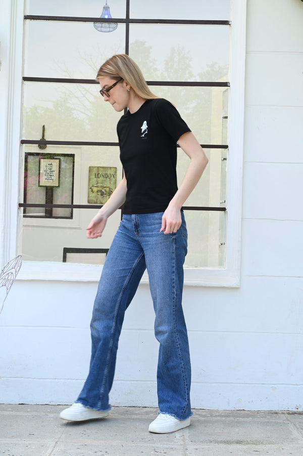 Cool &amp; Casual Black  T-shirt