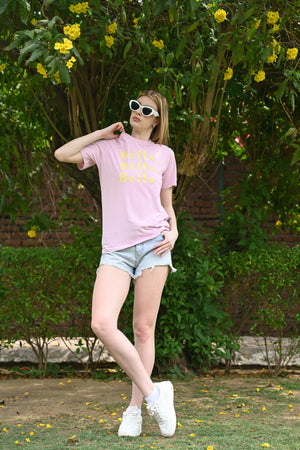 Cool & Stylish Light Pink Bella Tee