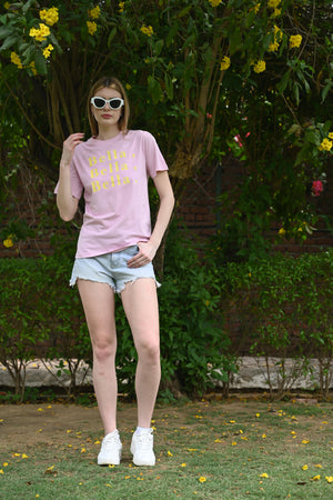 Cool & Stylish Light Pink Bella Tee