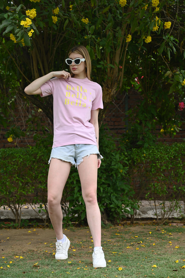 Cool & Stylish Light Pink Bella Tee