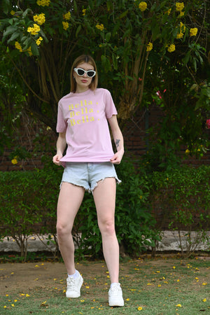 Cool & Stylish Light Pink Bella Tee