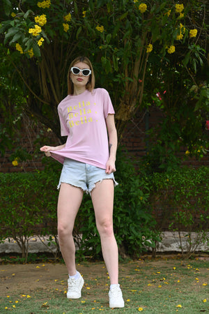 Cool & Stylish Light Pink Bella Tee