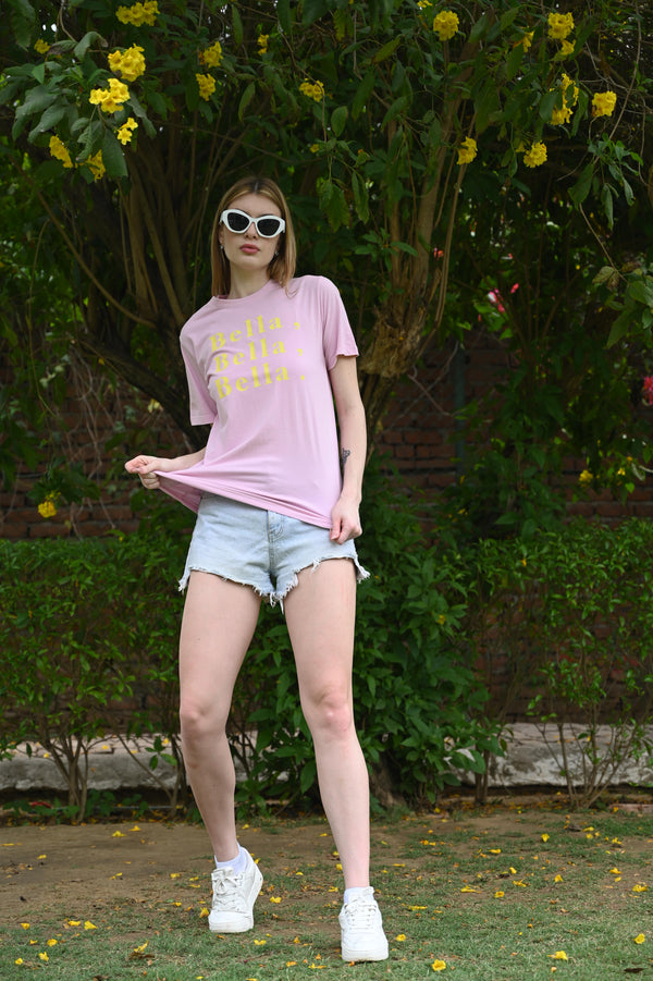 Cool & Stylish Light Pink Bella Tee
