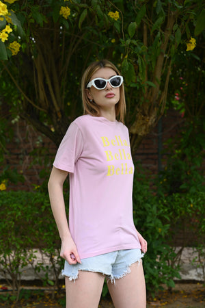 Cool & Stylish Light Pink Bella Tee