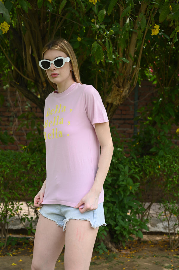 Cool & Stylish Light Pink Bella Tee