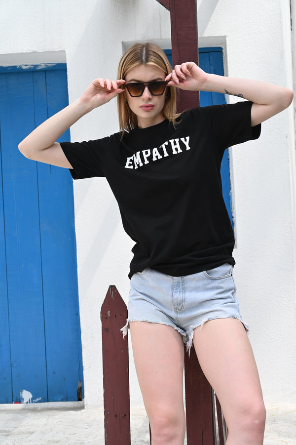Wear Empathy – Black T-Shirt