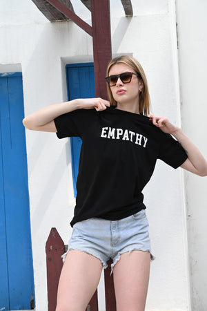 Wear Empathy – Black T-Shirt