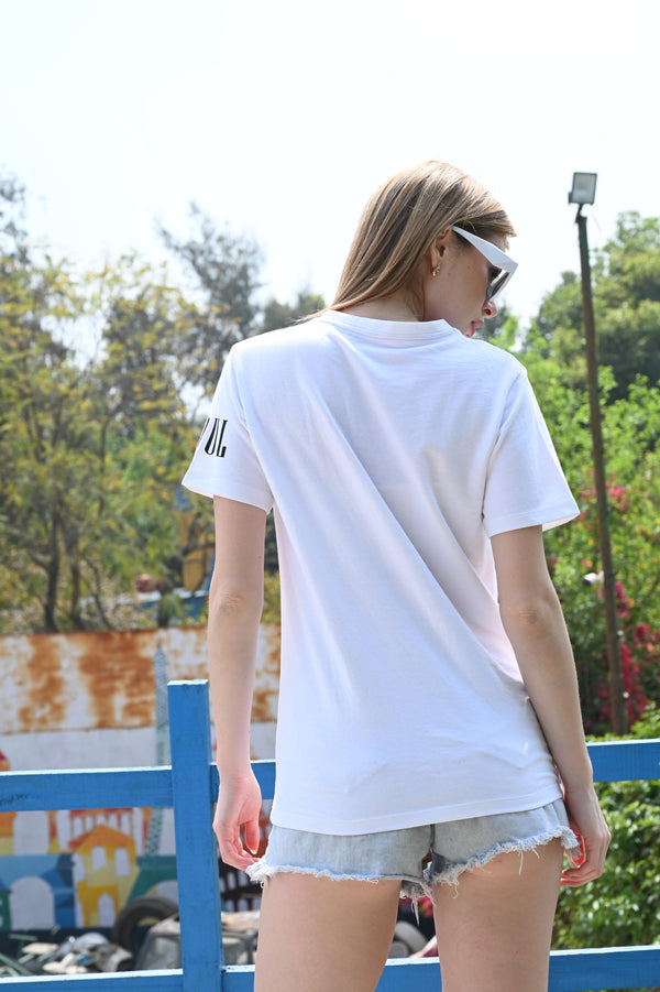 Glorified Graphic Tee in White