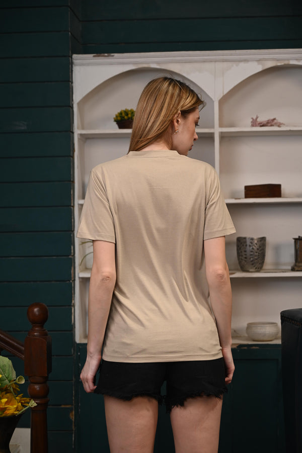 Pina Colada Chic Grey T-Shirt