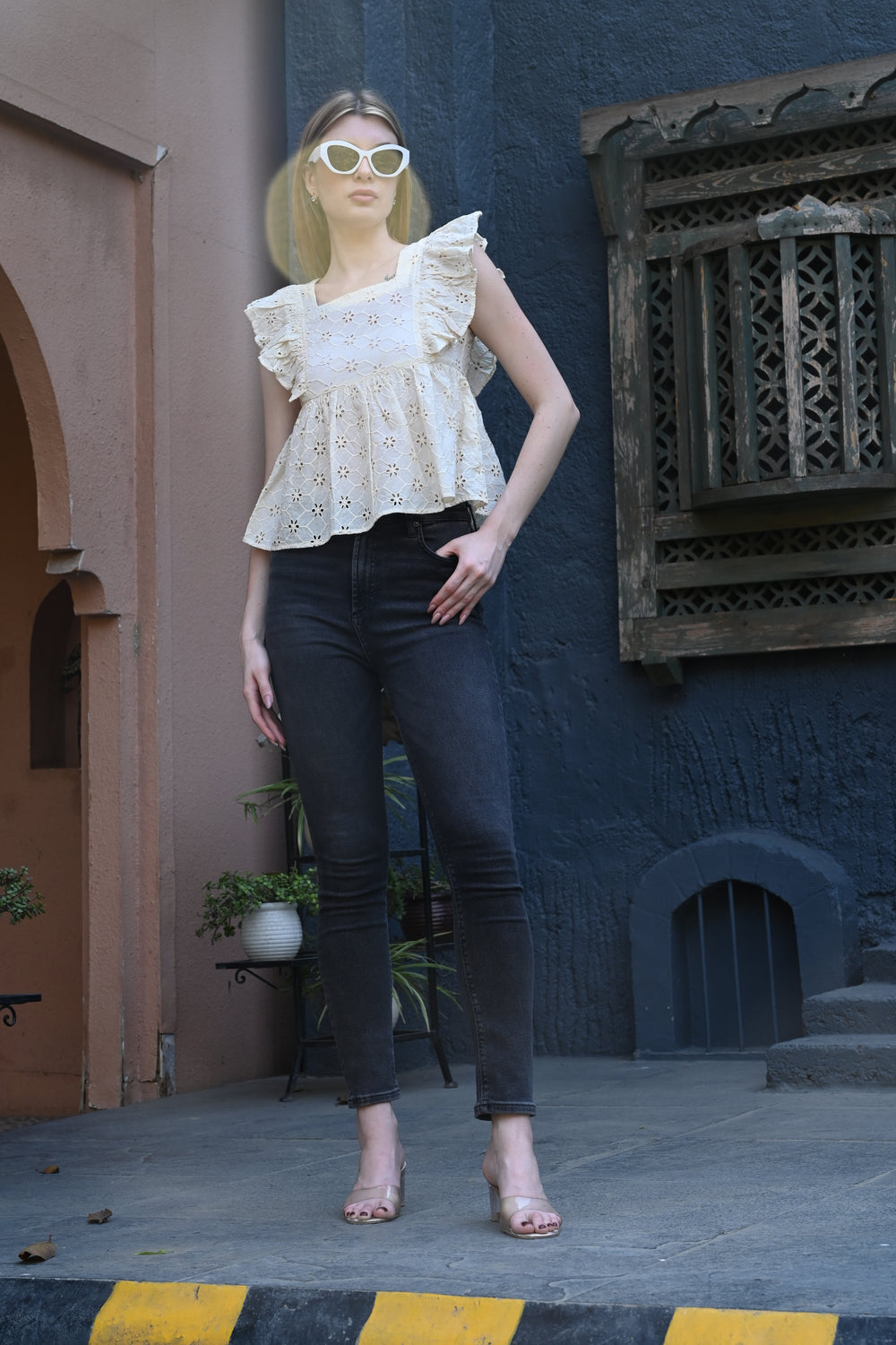 Light Yellow Sleeveless Top | Bright & Breezy