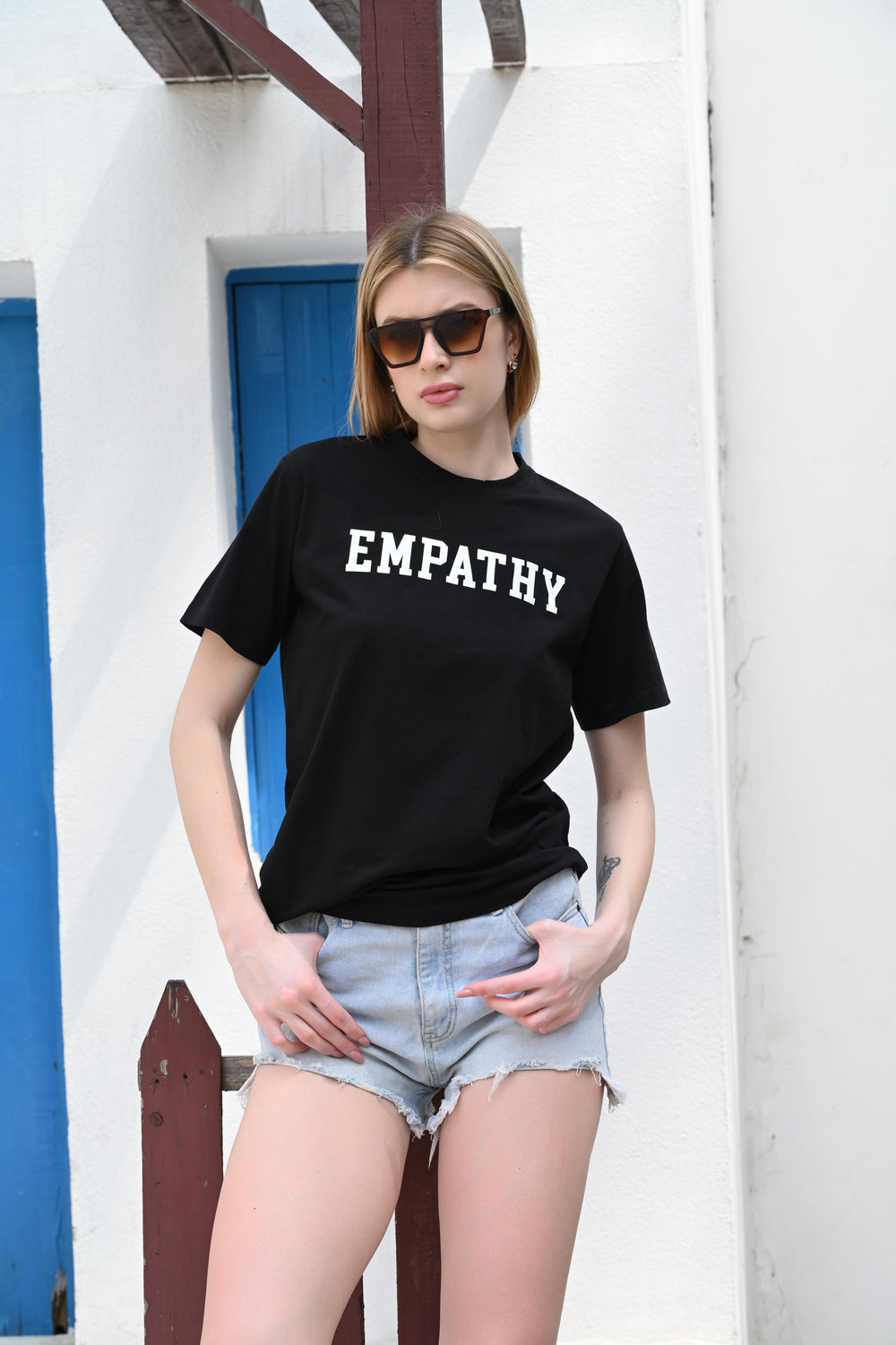 Wear Empathy – Black T-Shirt