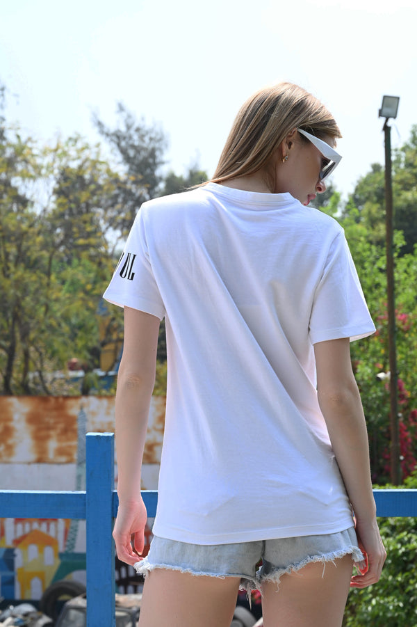 Glorified Graphic Tee in White