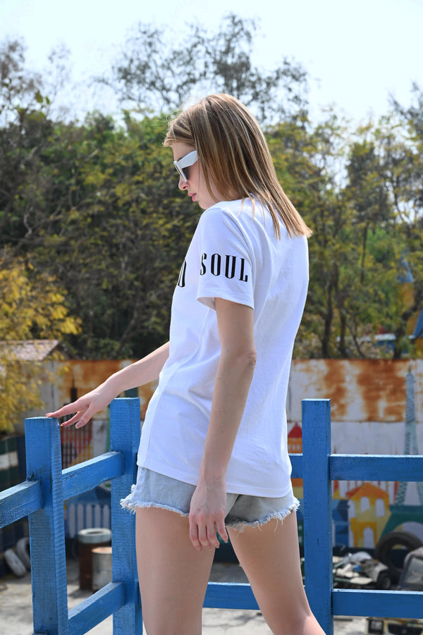 Glorified Graphic Tee in White