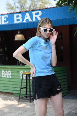 Brooklyn Vibes – Blue T-Shirt