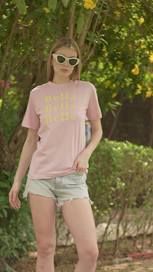 Cool & Stylish Light Pink Bella Tee