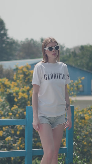 Glorified Graphic Tee in White